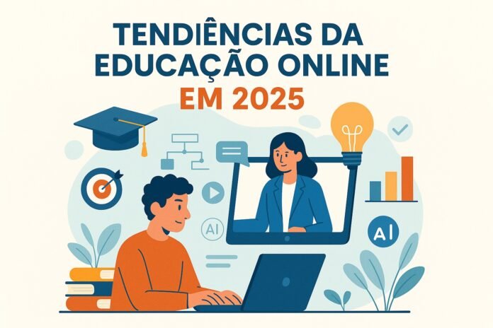Tendências da Educação Online em 2025: O Que Está Moldando o Futuro do Aprendizado Digital